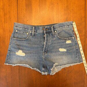 Madewell "Relaxed Denim Shorts" Size 30